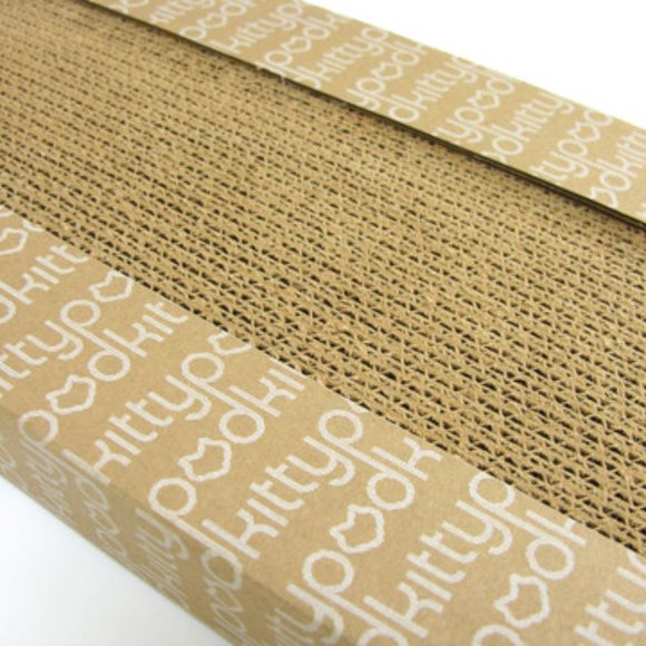 Kittypod Cat Scratcher Lil' Pawpaw Cardboard deck scratchpad NEW in box - Picture 2 of 5